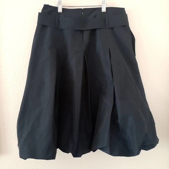 MaxMara Weekend Taffeta Bubble Hem Skirt - Picture 6 of 6